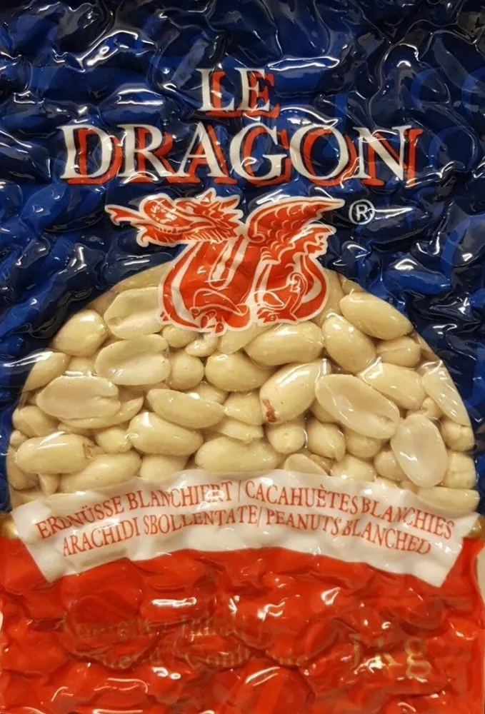 Cacahuètes blanchies