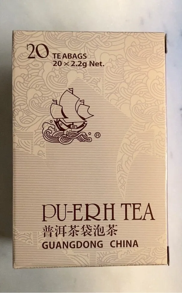 Golden Sail Brand Pu-erh Tea 20 Tea Bags X