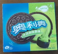 Oreo matcha ice cream