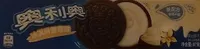 Oreo crema de helado de vainilla
