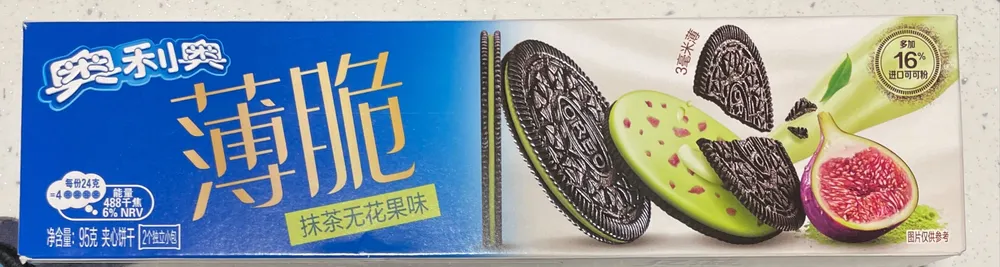 薄脆抹茶芝士味