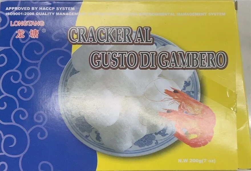 Craker al gusto di gambero