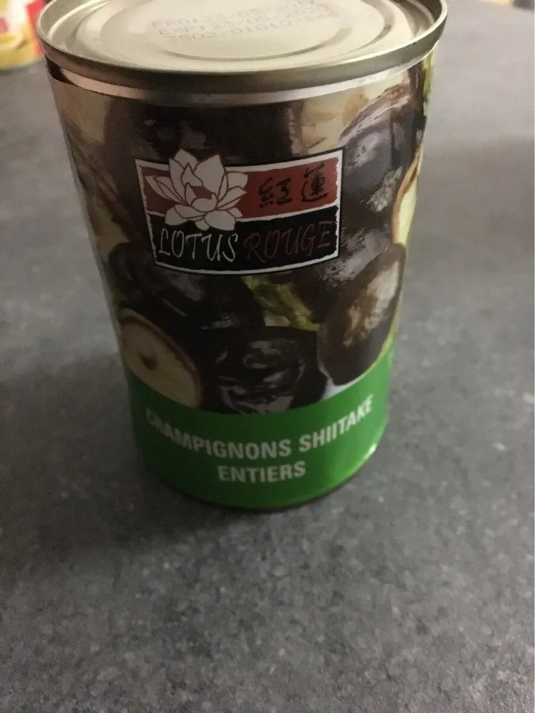 Champignons shiitake entiers