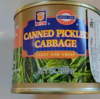 Canned pickled cabbage