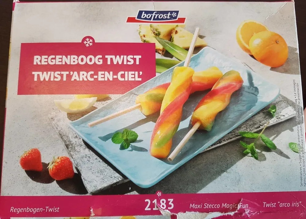 Twist arc en ciel