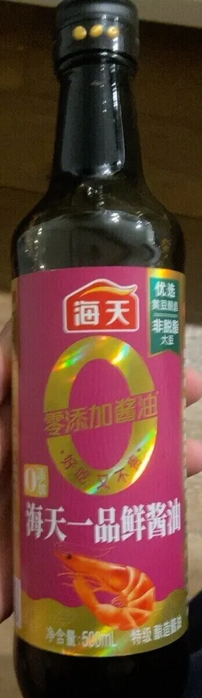 海天一品鲜酱油