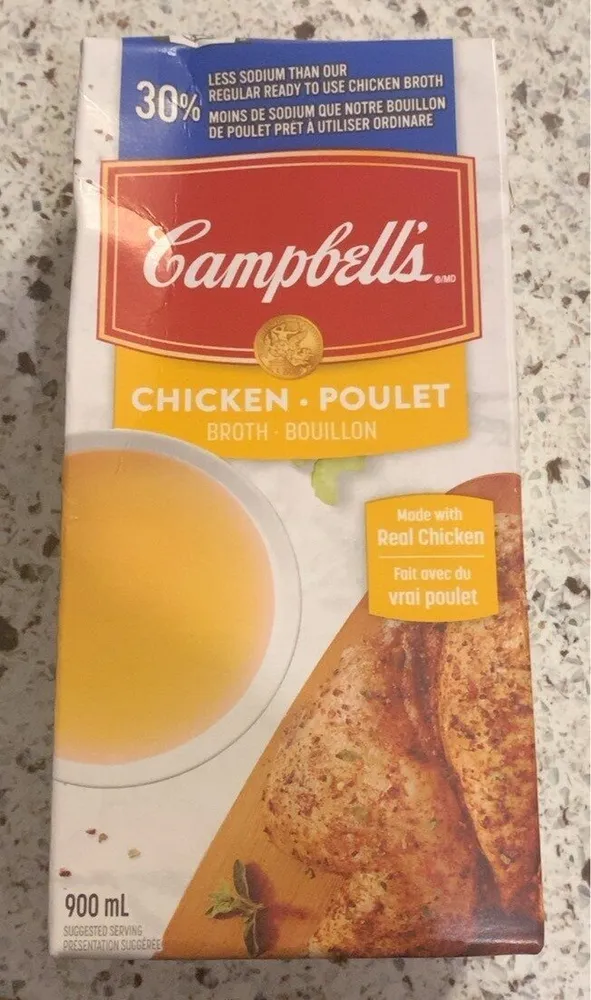 30% chicken broth