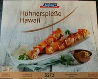 Brochettes de poulet Hawaï