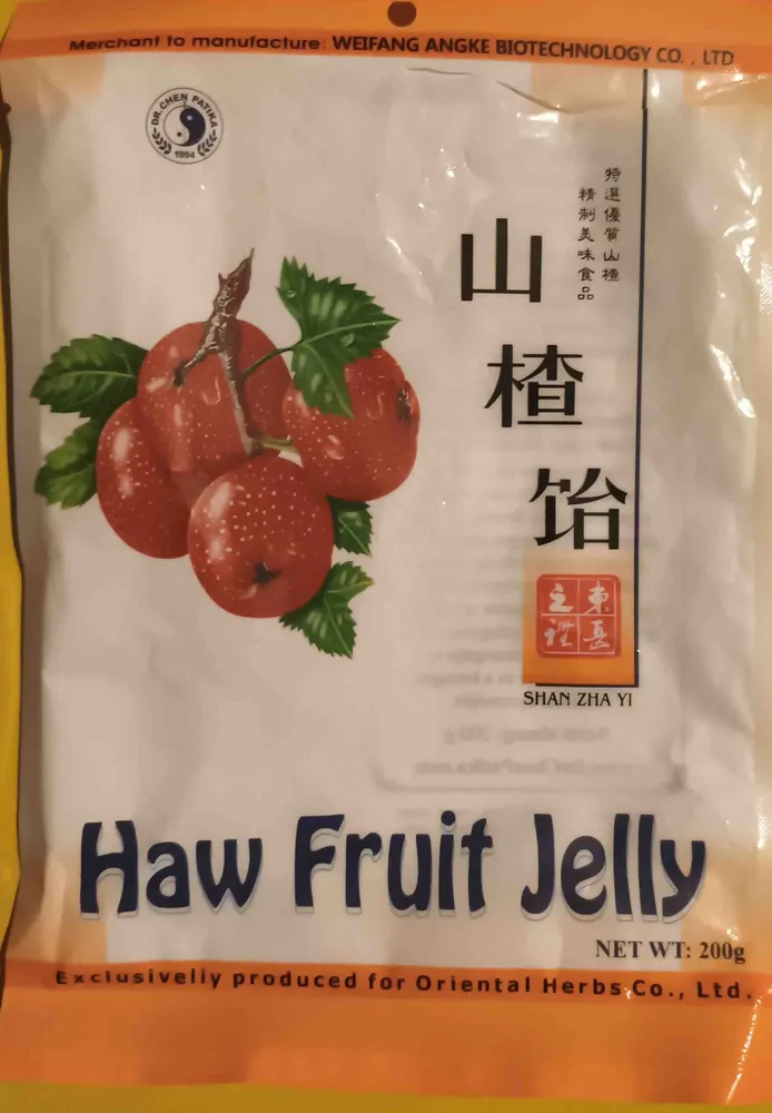 Haw fruit jelly