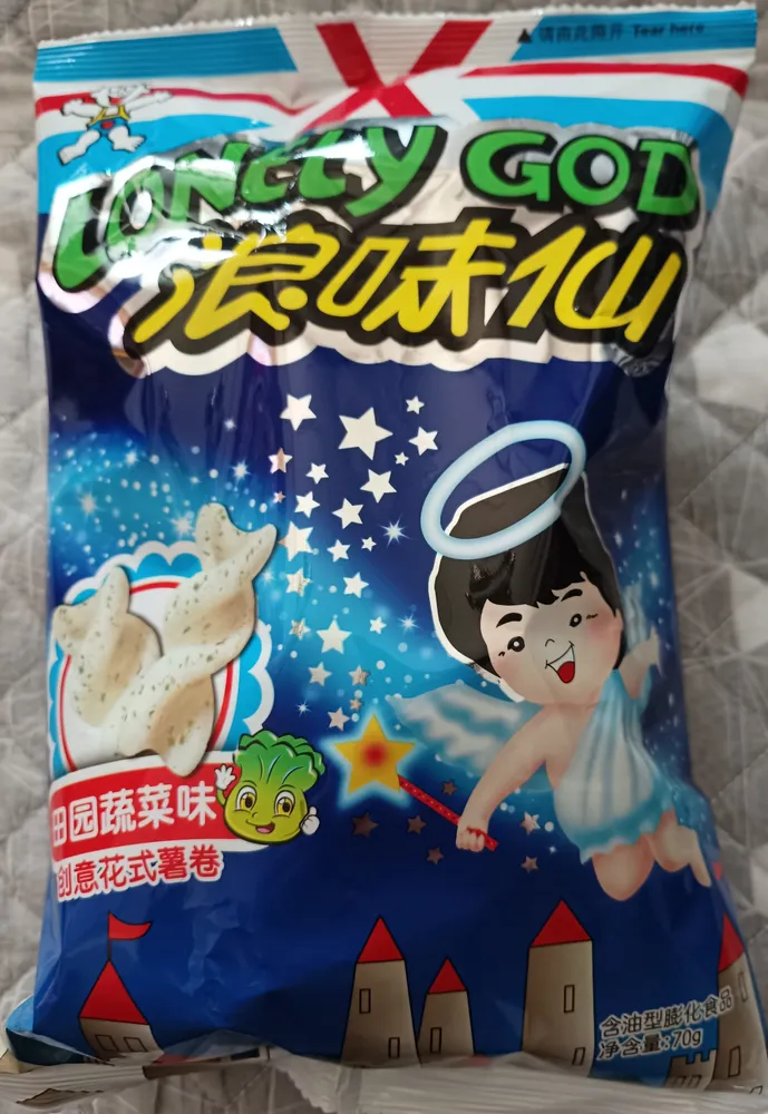 浪味仙创意花式薯卷（田园蔬菜味）