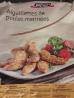 Aiguillettes de poulet marinées