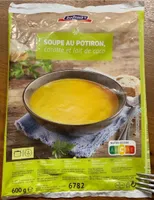 Soupe potimarron carotte et lait de coco