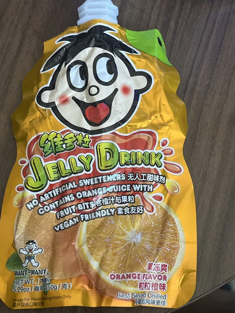 Jelly Drink Orange Flavor