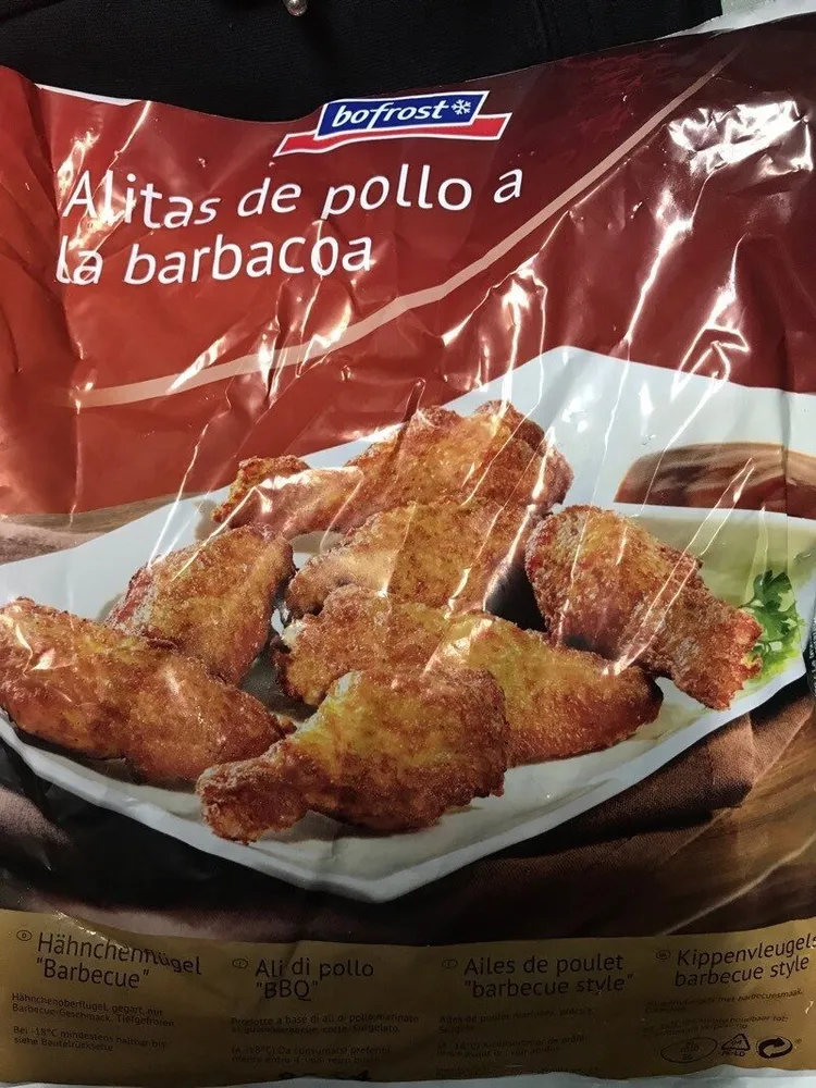 Alitas de pollo a la barbacoa