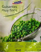 Guisantes muy finos