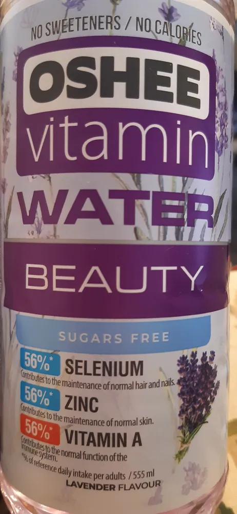 Oshee vitamin water beauty