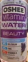 Oshee vitamin water beauty