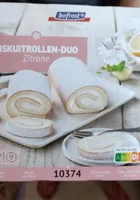 Rulo de bizcocho al limón