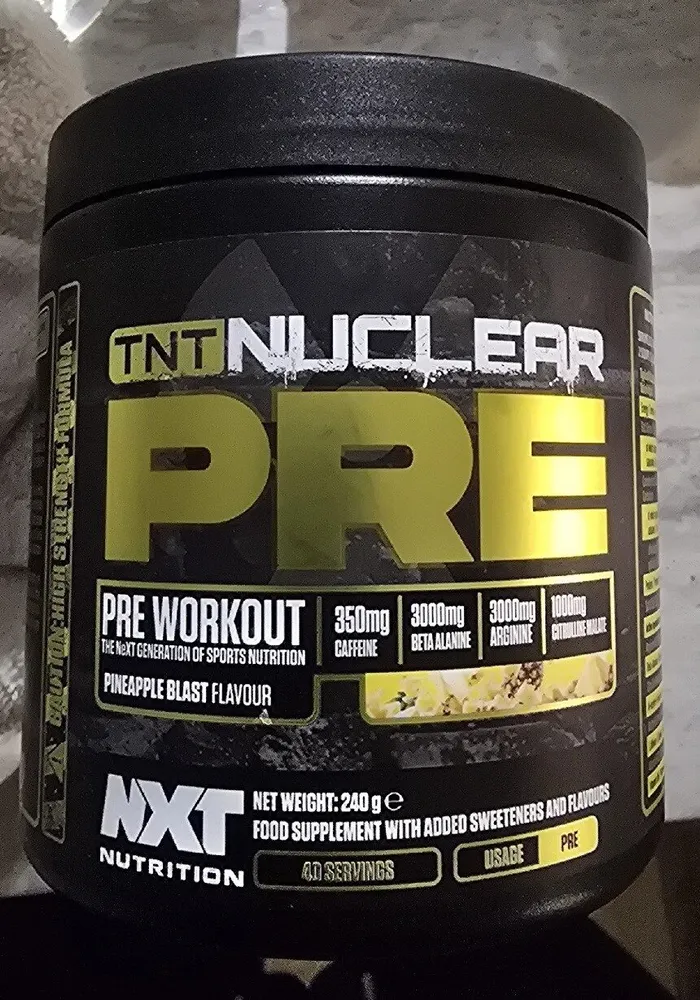 TNT Nuclear Pre Workout Pineapple Blast