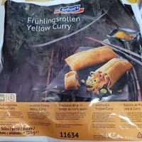 Frühlingsrollen Yellow Curry