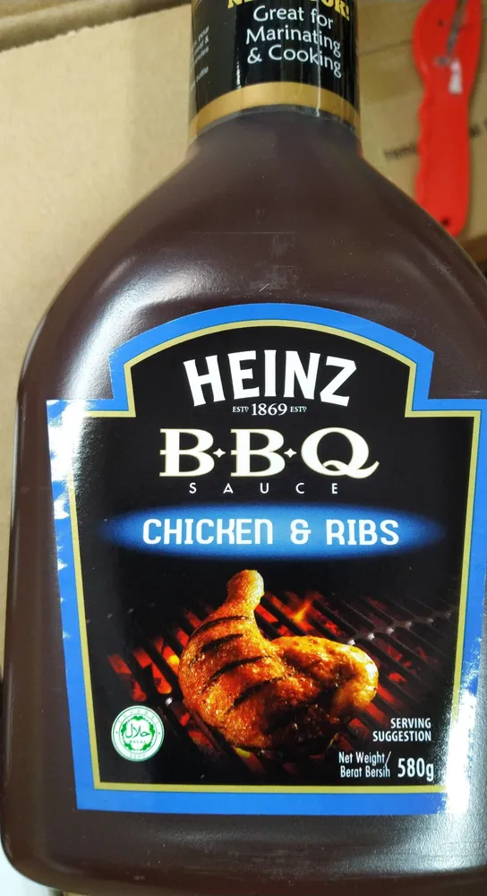 Heinz BBQ chicken and rib sauce