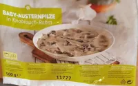 Austernpilze in Knoblauchrahm