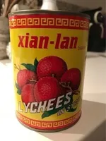 Lychees en sirop
