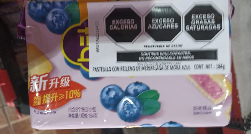 Pastelillo fu blue