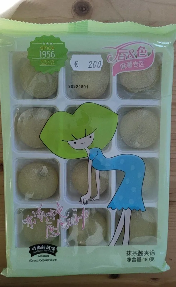 mochi al tè verde