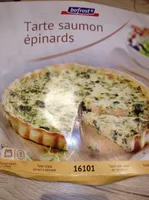 Tarte saumon épinards