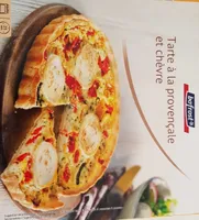 Tarte à la provençale et chèvre