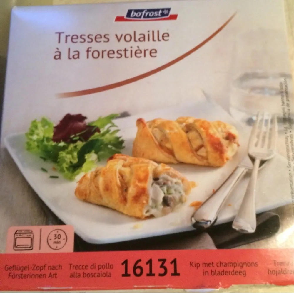 Tresses de volaille à la forestière