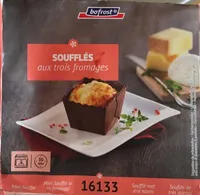 Soufflés aux trois fromages