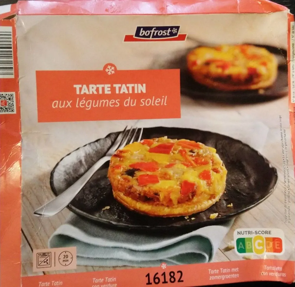 Tarte tatin légumes du soleil