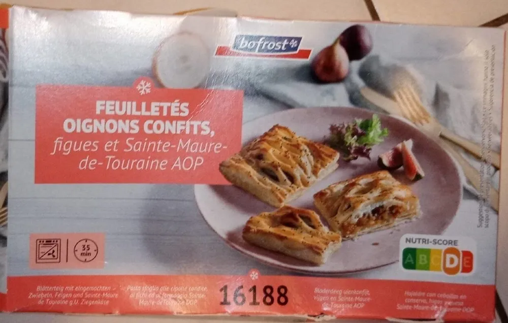 Feuilletés oignons confits