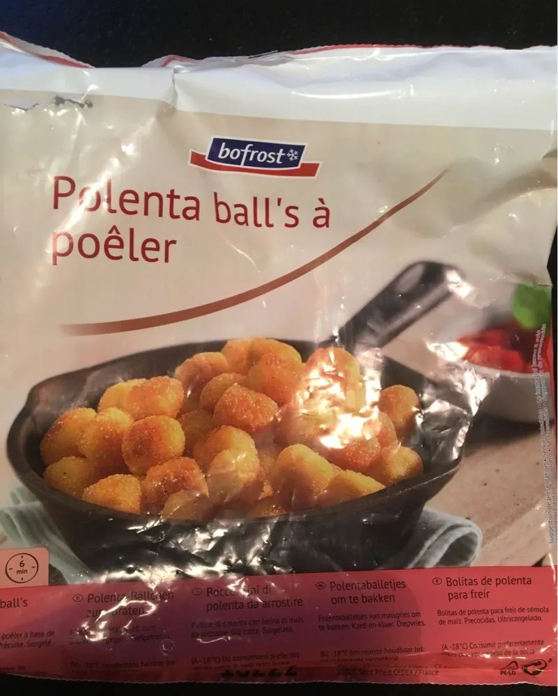 Polenta ball's à poêler