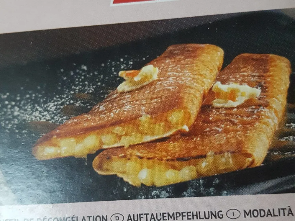 Crêpes bretonnes façon tatin