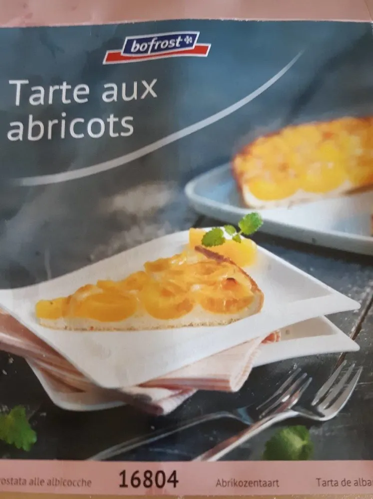 Tarte aux abricots