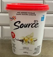 Yogourt Source sans sucre ajouté