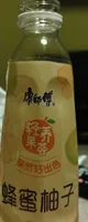 Bebida de fruta saber miel y pomelo