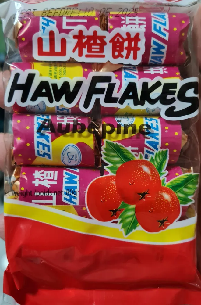 Haw flakes