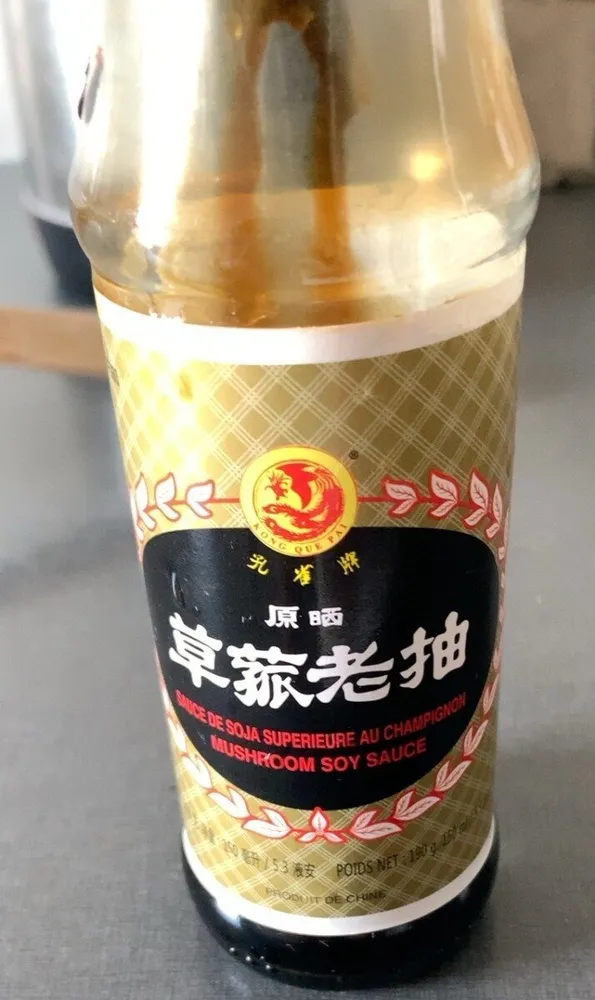Mushroom soy sauce
