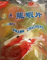 Colorful Prawn crackers