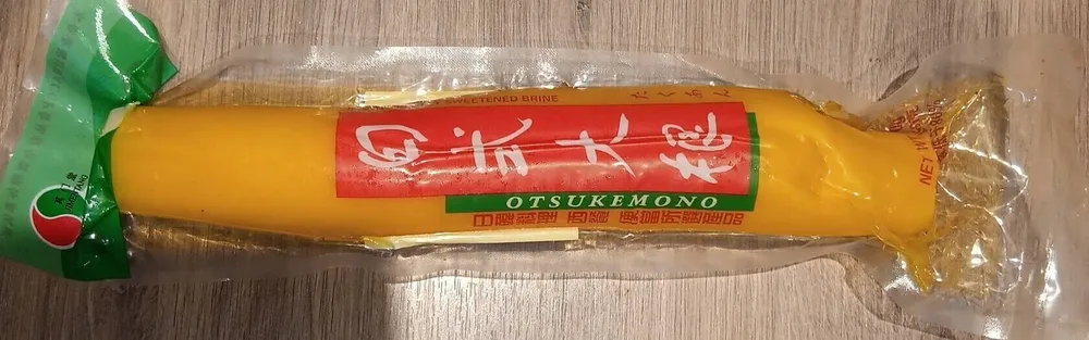 Radis japonais mariné
