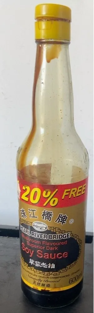 Sauce Soja Champignons PRB 600 ML, 1 Bouteille