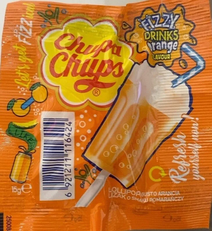 Lollipop gusto arancia