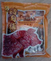 Pork Jerky, black pepper flavoured
