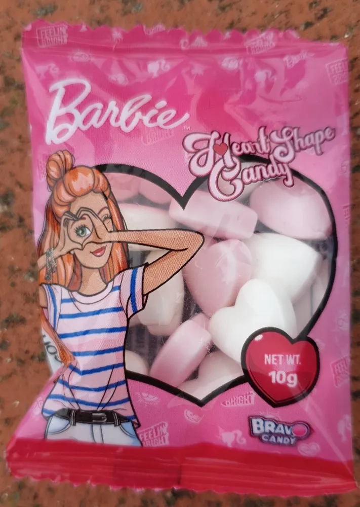 Barbie Heart Shape Candy