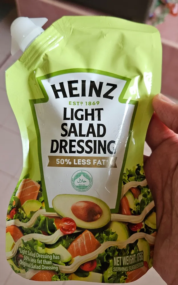 Light Salad Dressing 50% Less Fat