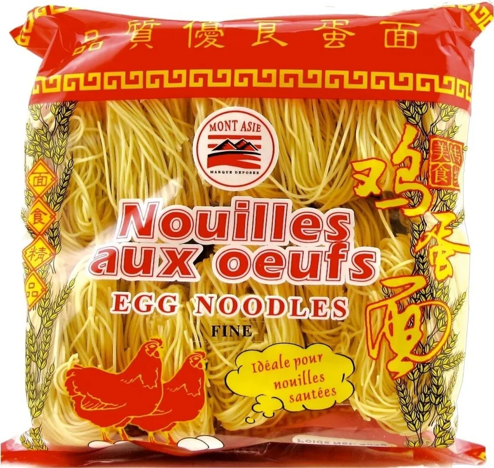 Nouilles chinoises style Hong Kong